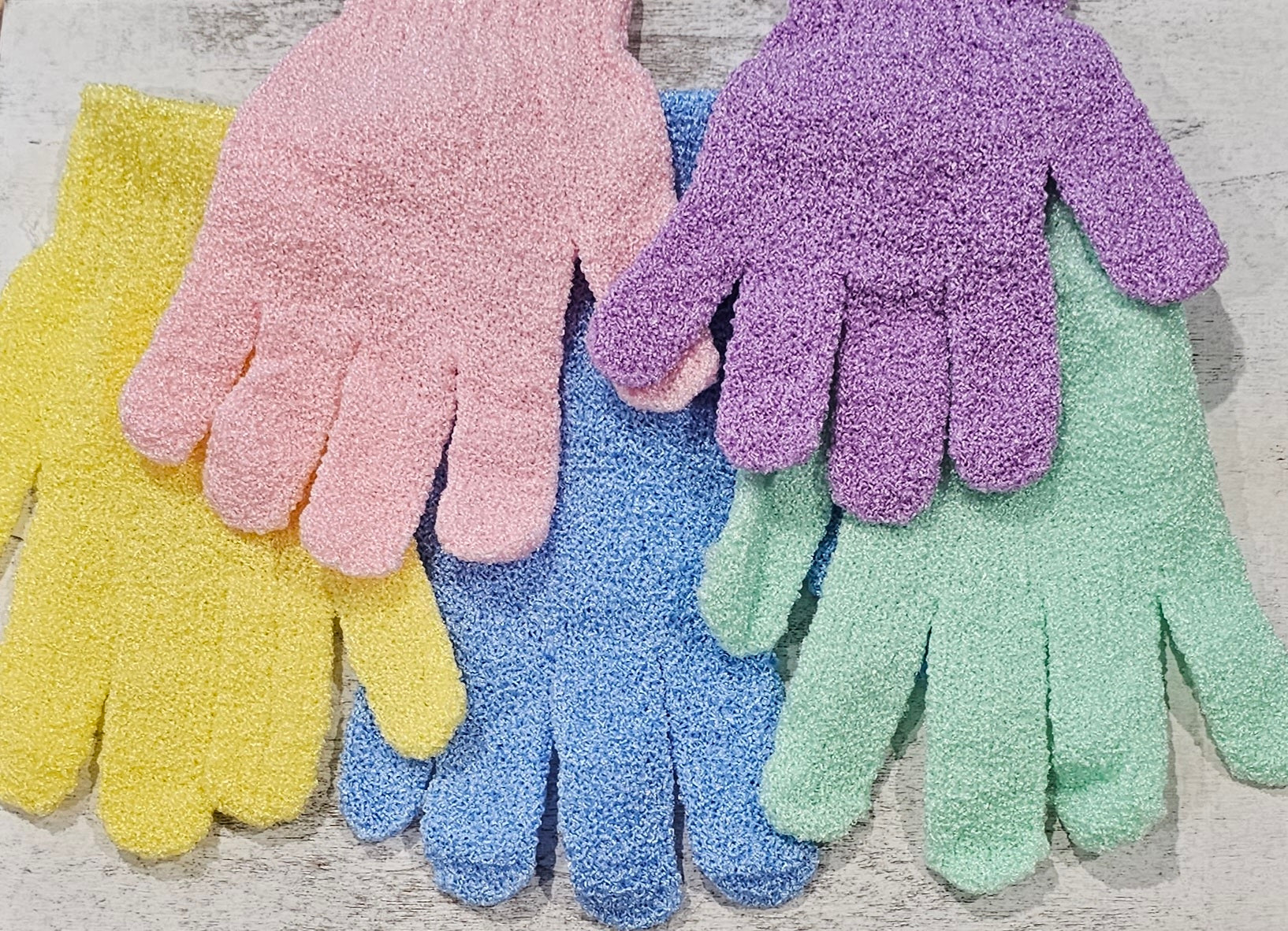EXFOLIATING Spa Gloves